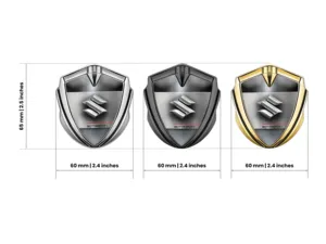 Suzuki Insignias de Logo Coche Estilo Tunado Logo Metal Brillo